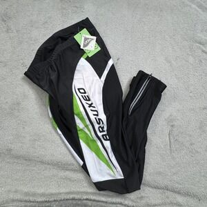 NWT Arsuxeo Men's Padded Cycling‎ Pants Tagged Size Large Stretch material